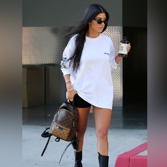 Louis Vuitton Reverse Monogram Palm Springs Backpack PM Brown Logo - Picture 17 of 17